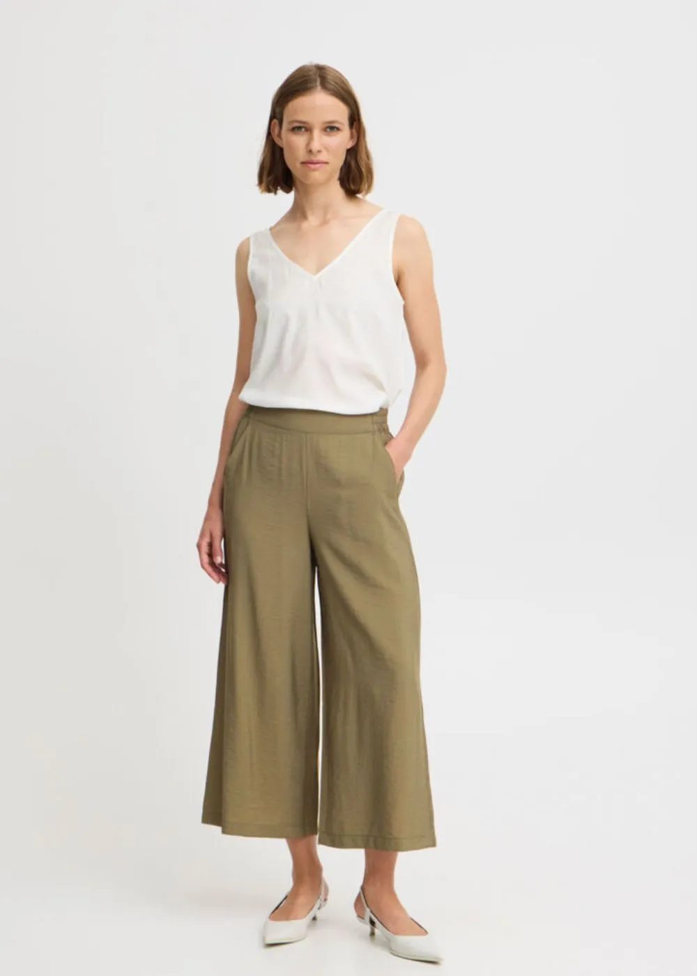 BY HAILEY CULOTTE PANTS