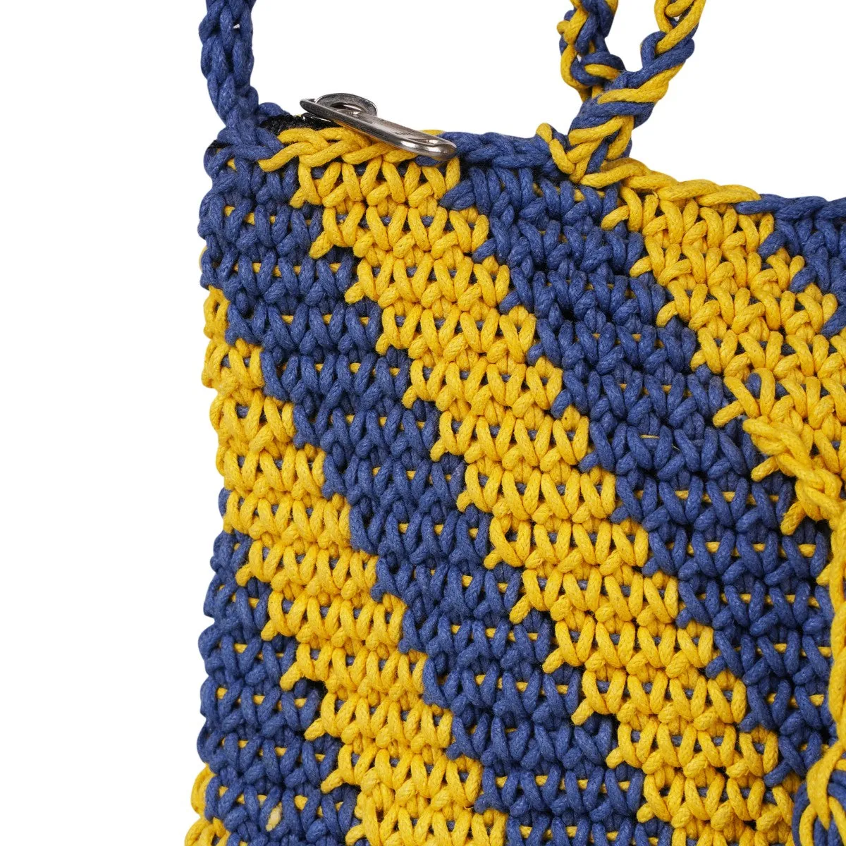 Classic Mini Sling Bag | Hand-Crochet | Cotton | Mustard Yellow