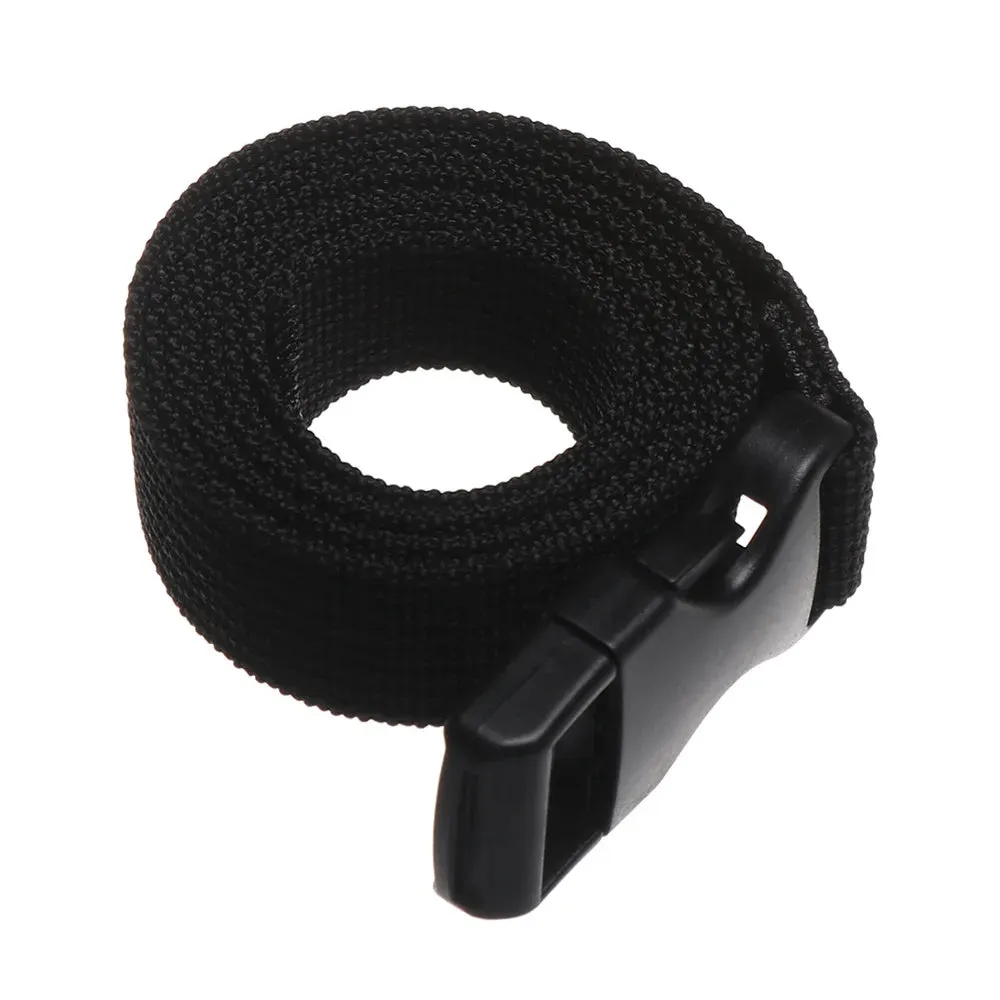 Color: Yellow - 0.5-3M Black Durable Nylon Travel Tied Cargo Tie