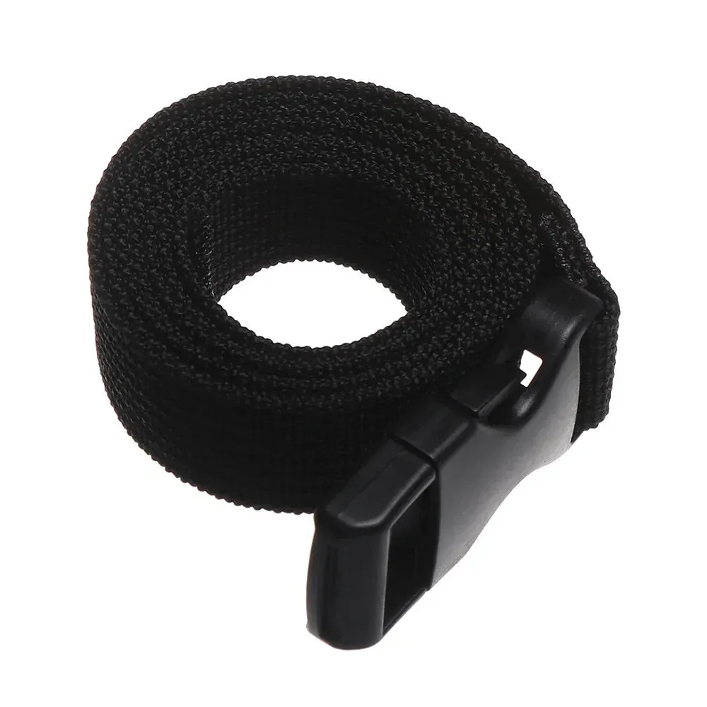 Color: Yellow - 0.5-3M Black Durable Nylon Travel Tied Cargo Tie