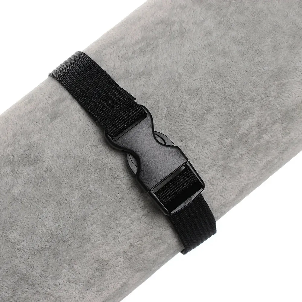 Color: Yellow - 0.5-3M Black Durable Nylon Travel Tied Cargo Tie