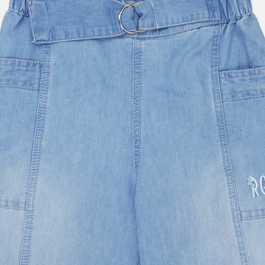 Culottes/ Kulot Panjang Denim Blue/ Rodeo Junior Girl/ Be Amazing