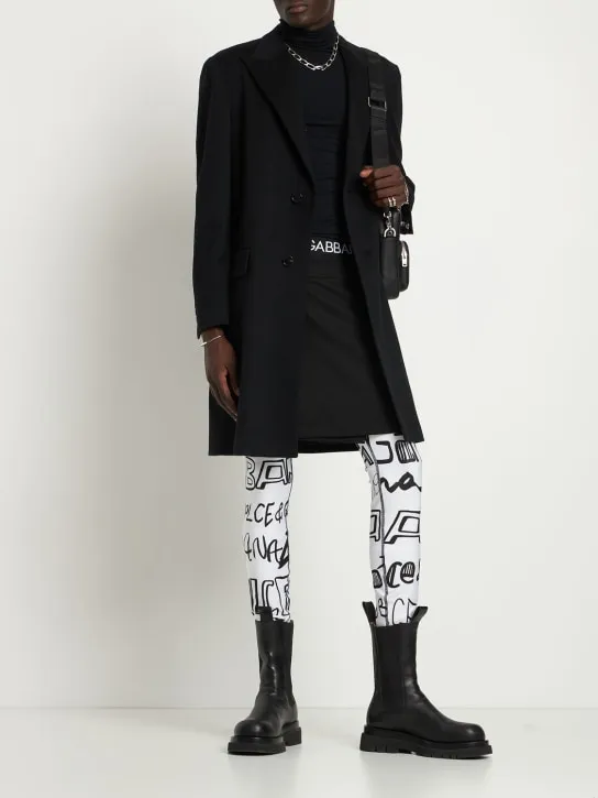 Dolce&amp;Gabbana   Single breasted wool coat 