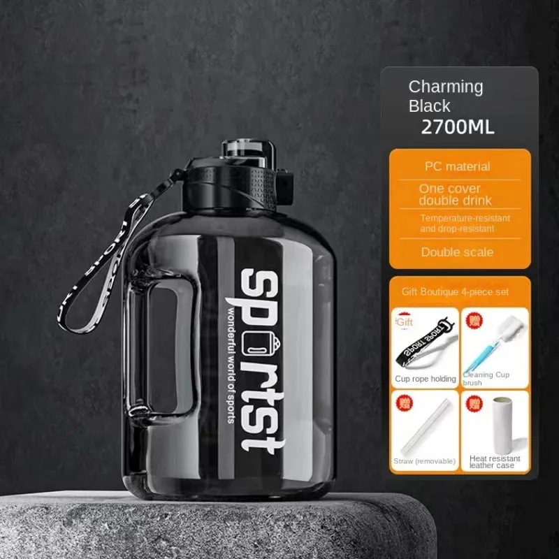 Durable 1700ml Sports Water Bottle for Hydration on the Go