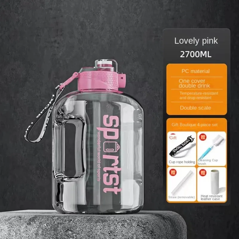 Durable 1700ml Sports Water Bottle for Hydration on the Go