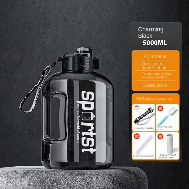 Durable 1700ml Sports Water Bottle for Hydration on the Go