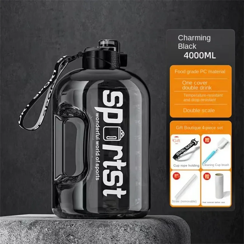 Durable 1700ml Sports Water Bottle for Hydration on the Go