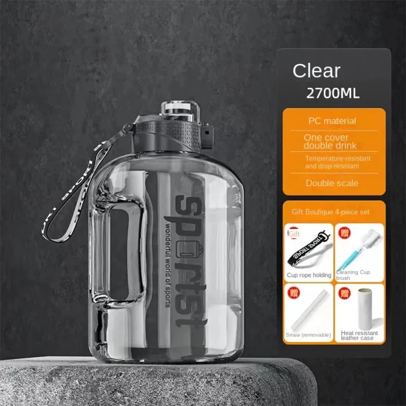 Durable 1700ml Sports Water Bottle for Hydration on the Go