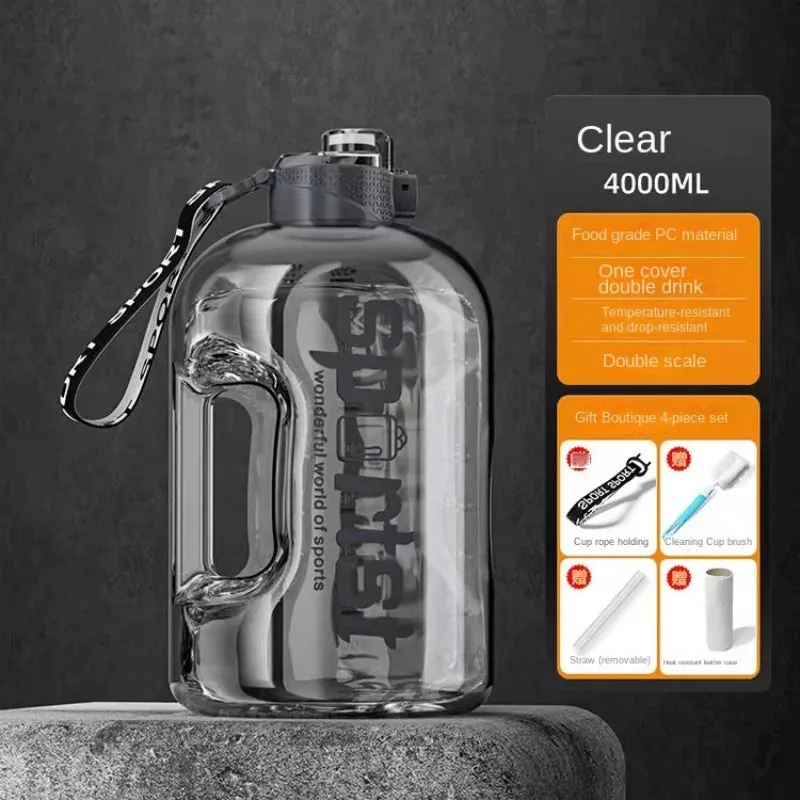 Durable 1700ml Sports Water Bottle for Hydration on the Go