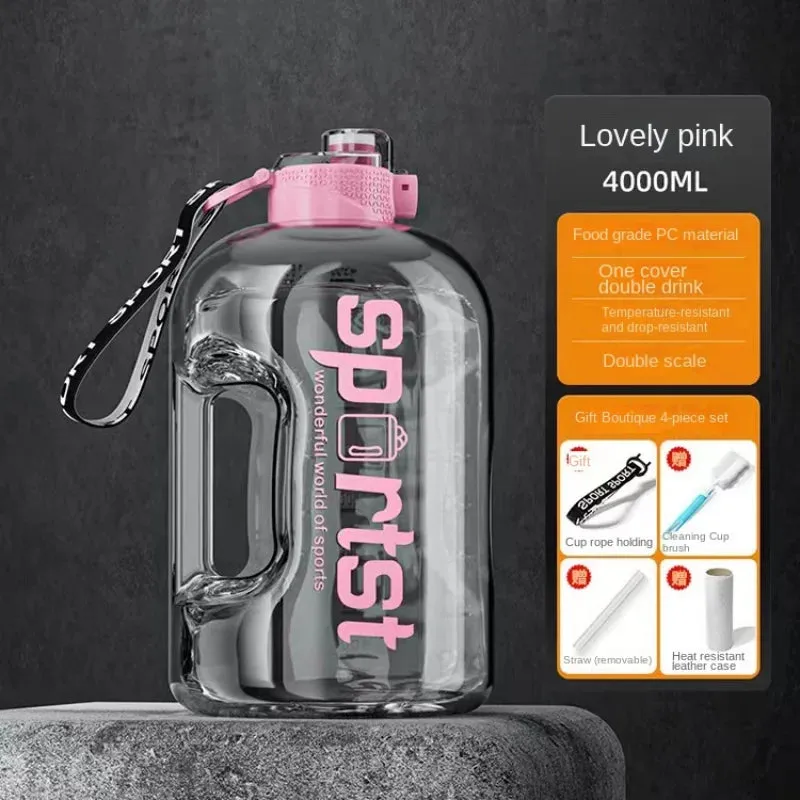 Durable 1700ml Sports Water Bottle for Hydration on the Go