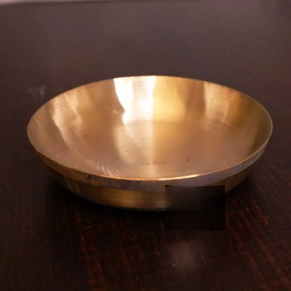 Durable Kansa/Bronze Dinner Set of 6 | Rich Indian Traditional Dining Ware
