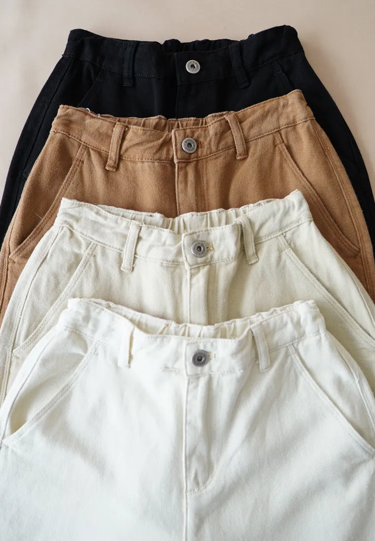 Laura Culottes Jeans (Brown)