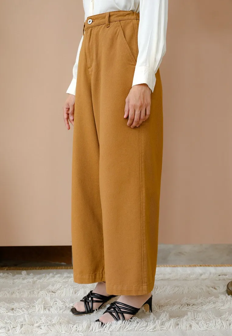 Laura Culottes Jeans (Brown)