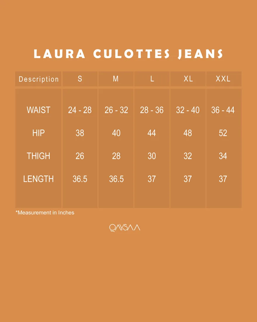 Laura Culottes Jeans (Brown)
