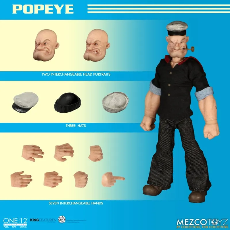 MEZCO One:12 Collective Popeye Action Figure