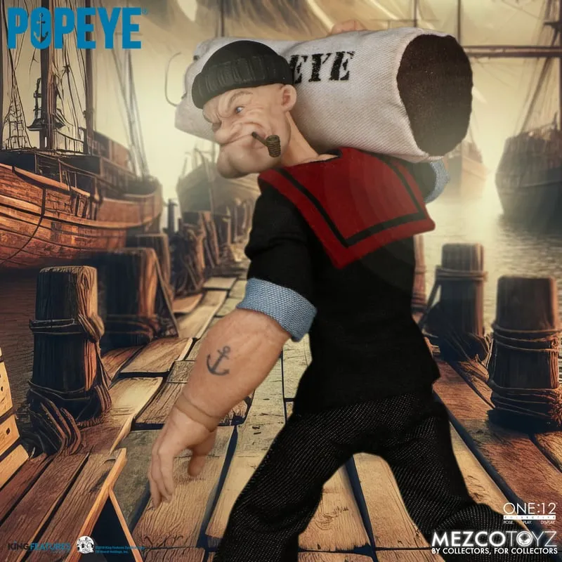 MEZCO One:12 Collective Popeye Action Figure