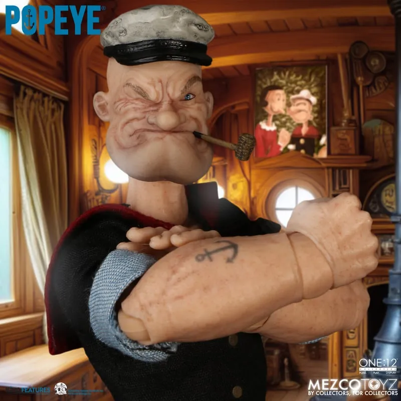 MEZCO One:12 Collective Popeye Action Figure