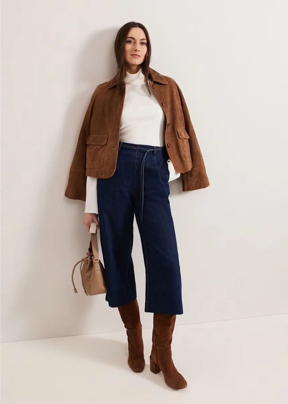 Phase Eight Aubrielle Cullote Mid Wash