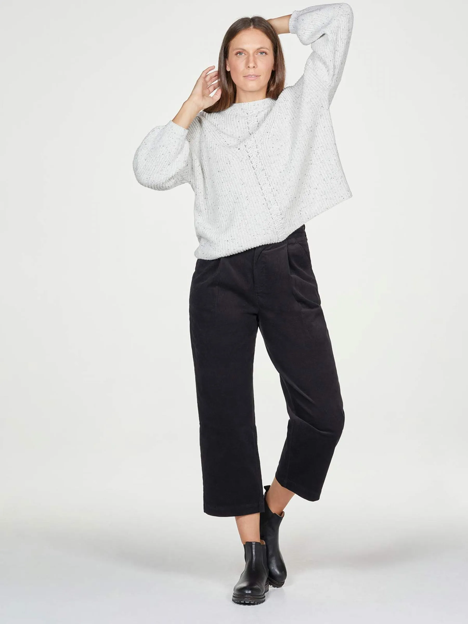 Poppie Pleat Cord Culottes
