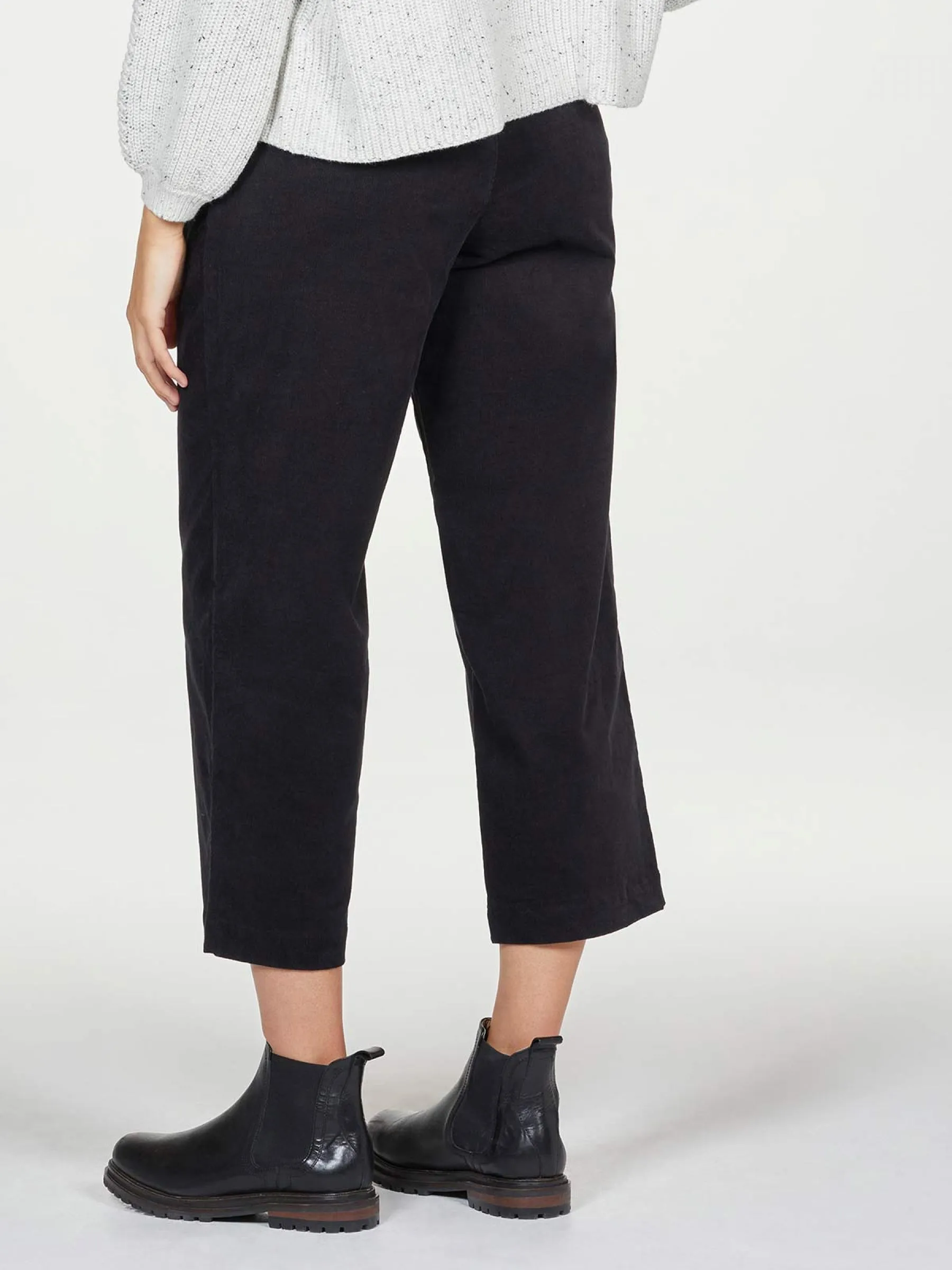 Poppie Pleat Cord Culottes